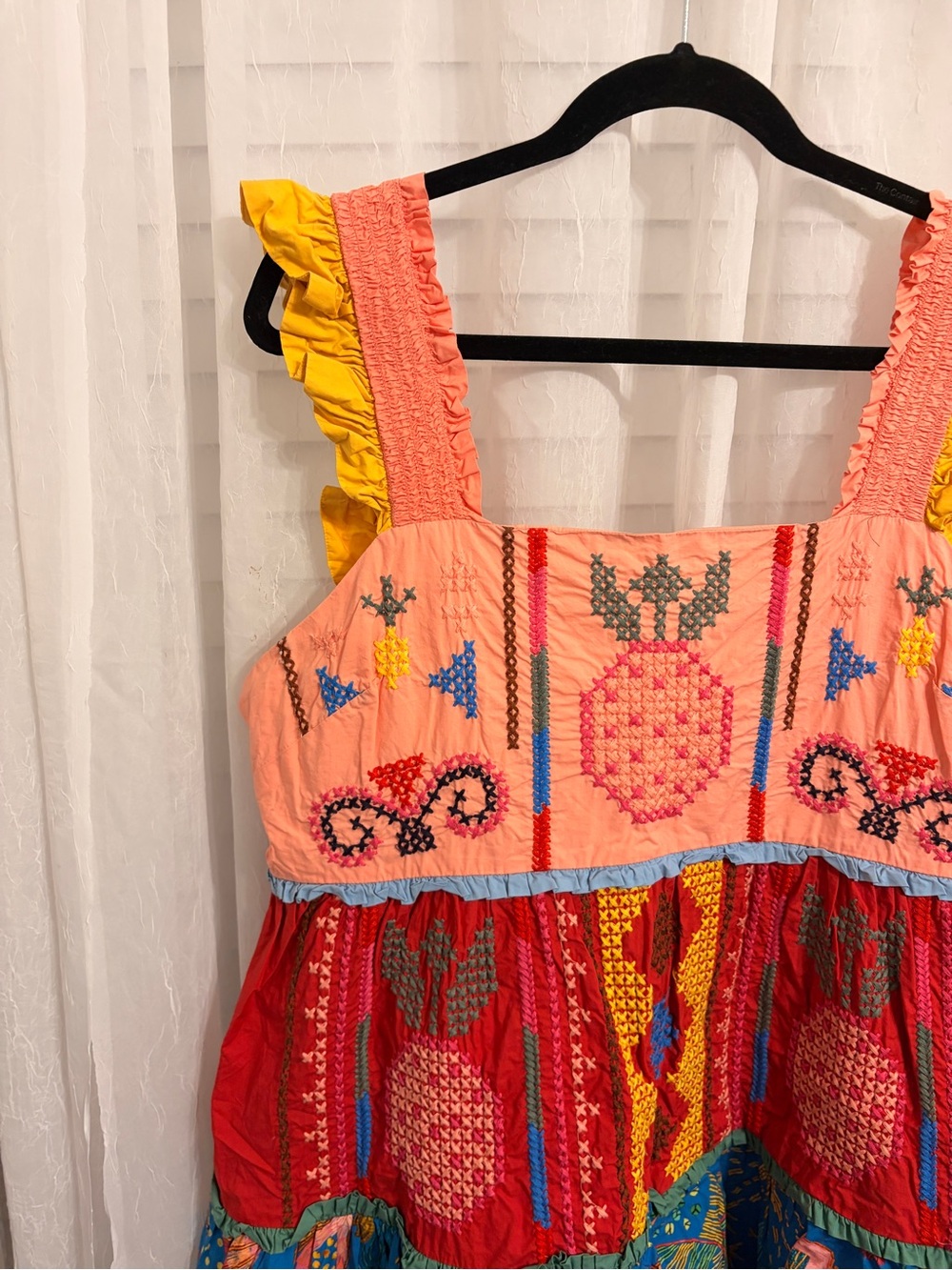 FARM Rio Colorblocked Mini Dress - Picture 10 of 11